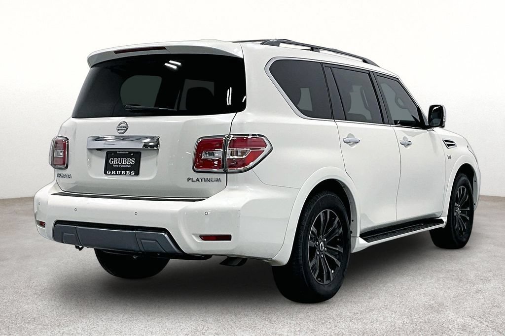 Used 2019 Nissan Armada Platinum w/ Captain's Chairs Package RWD image 2