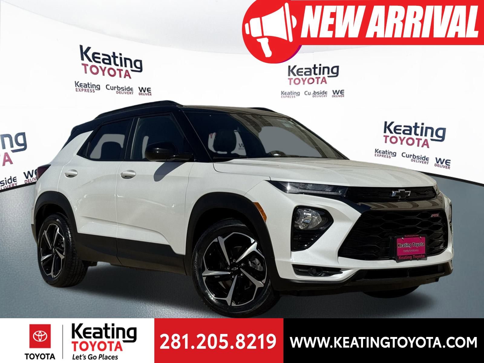 Used 2021 Chevrolet TrailBlazer RS w/ Sun and Liftgate Package image 1