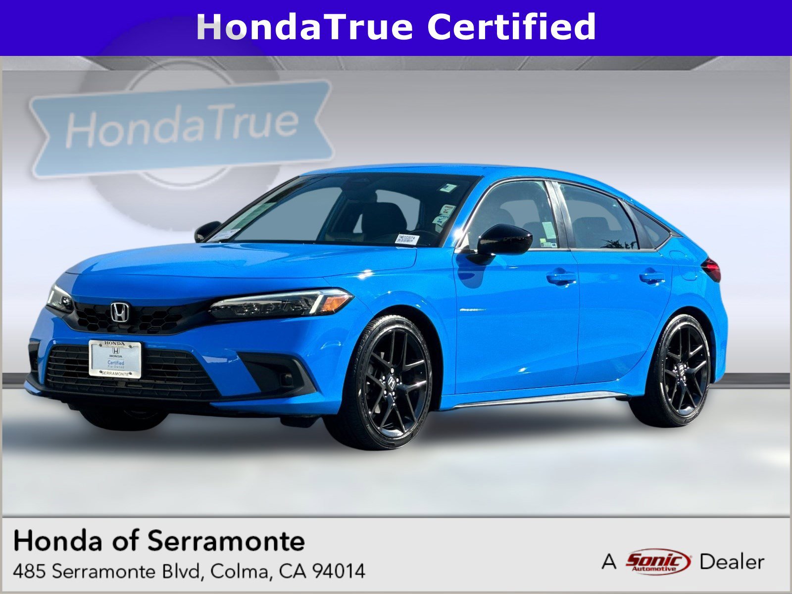 Certified 2022 Honda Civic Sport image 1