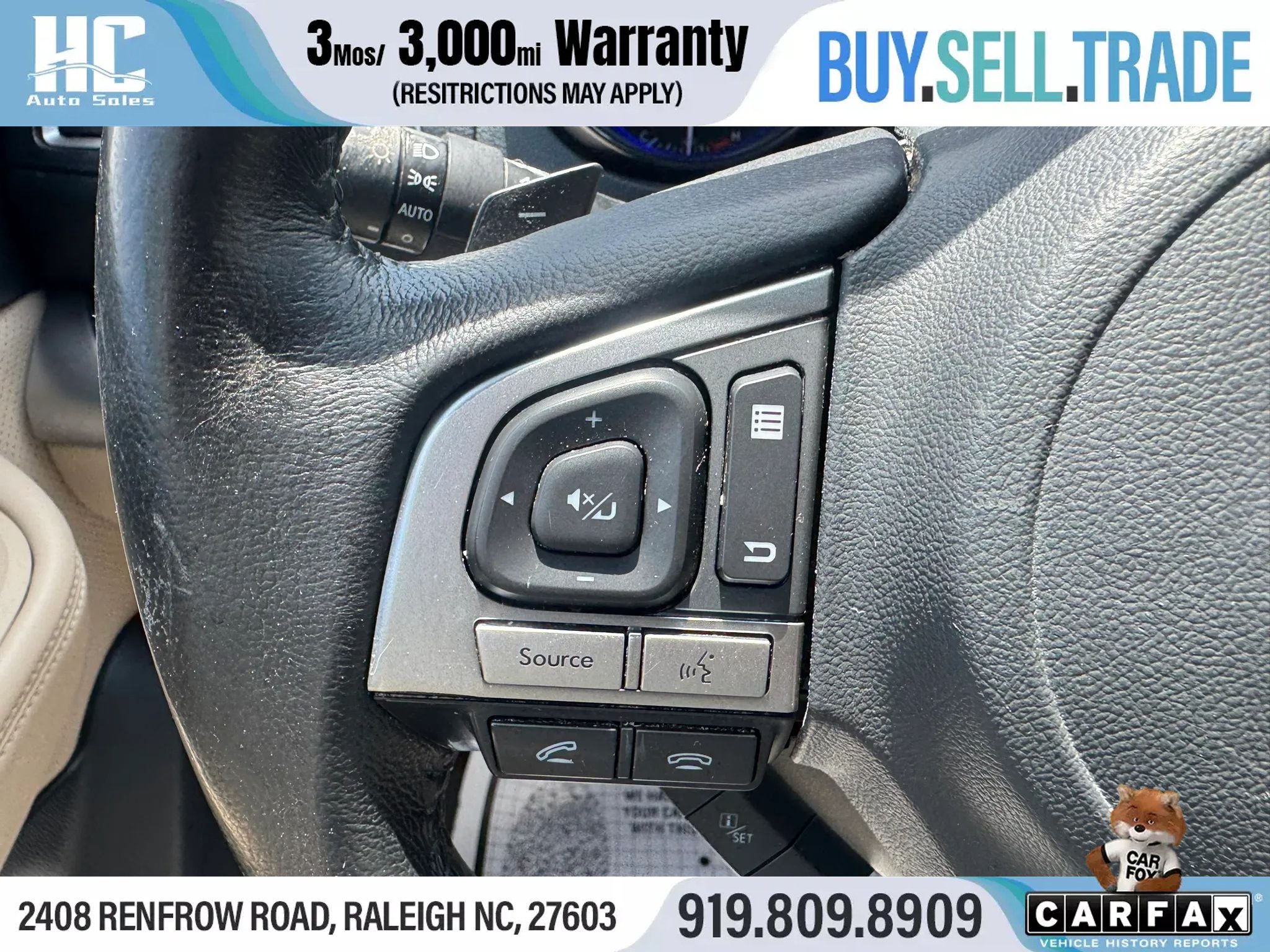 Used 2015 Subaru Outback 2.5i Limited w/ Protection Package #2 AWD/4WD image 27