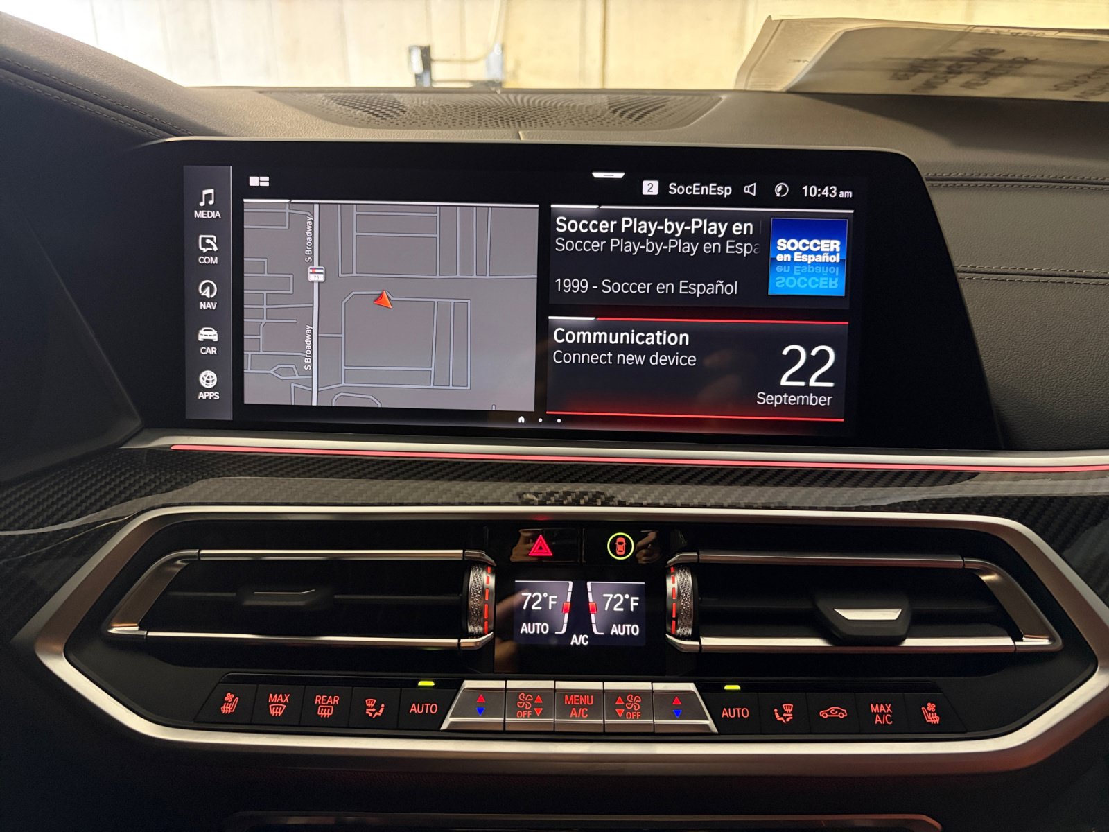Used 2022 BMW X6 M50i w/ Executive Package AWD/4WD image 39