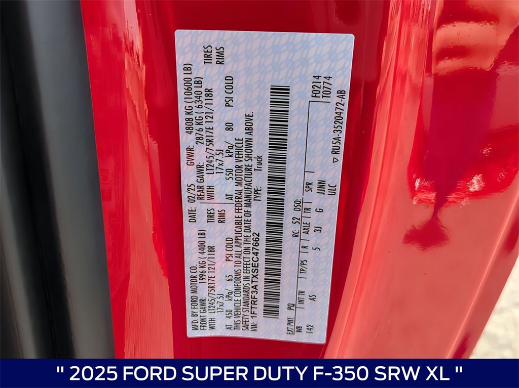 New 2025 Ford F350 XL w/ 360-Degree Camera Package image 30