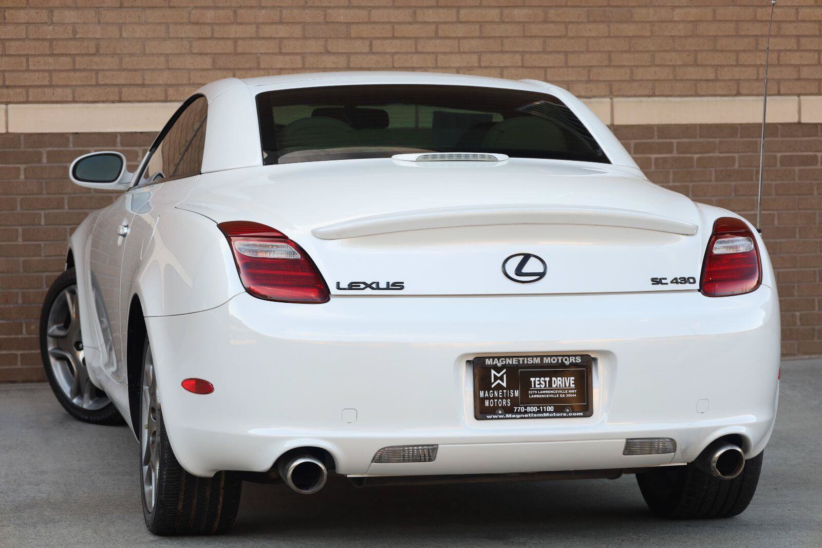Used 2007 Lexus SC 430 Convertible w/ Preferred Accessory Pkg RWD image 9
