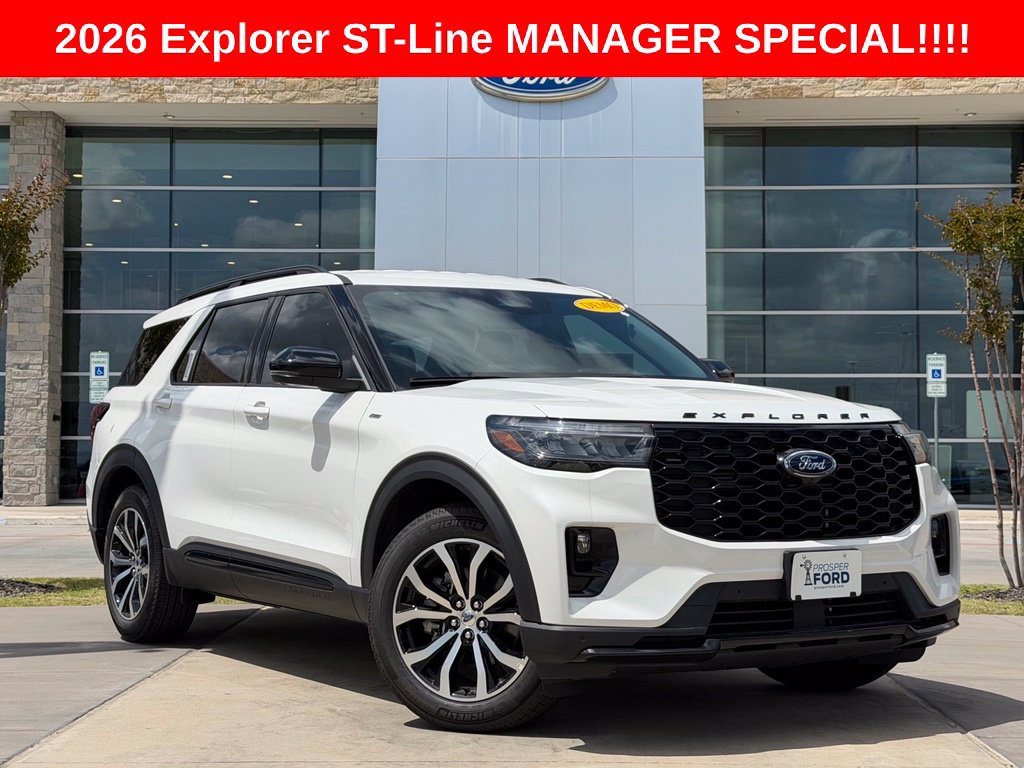 New 2026 Ford Explorer ST-Line w/ Premium Package RWD image 1