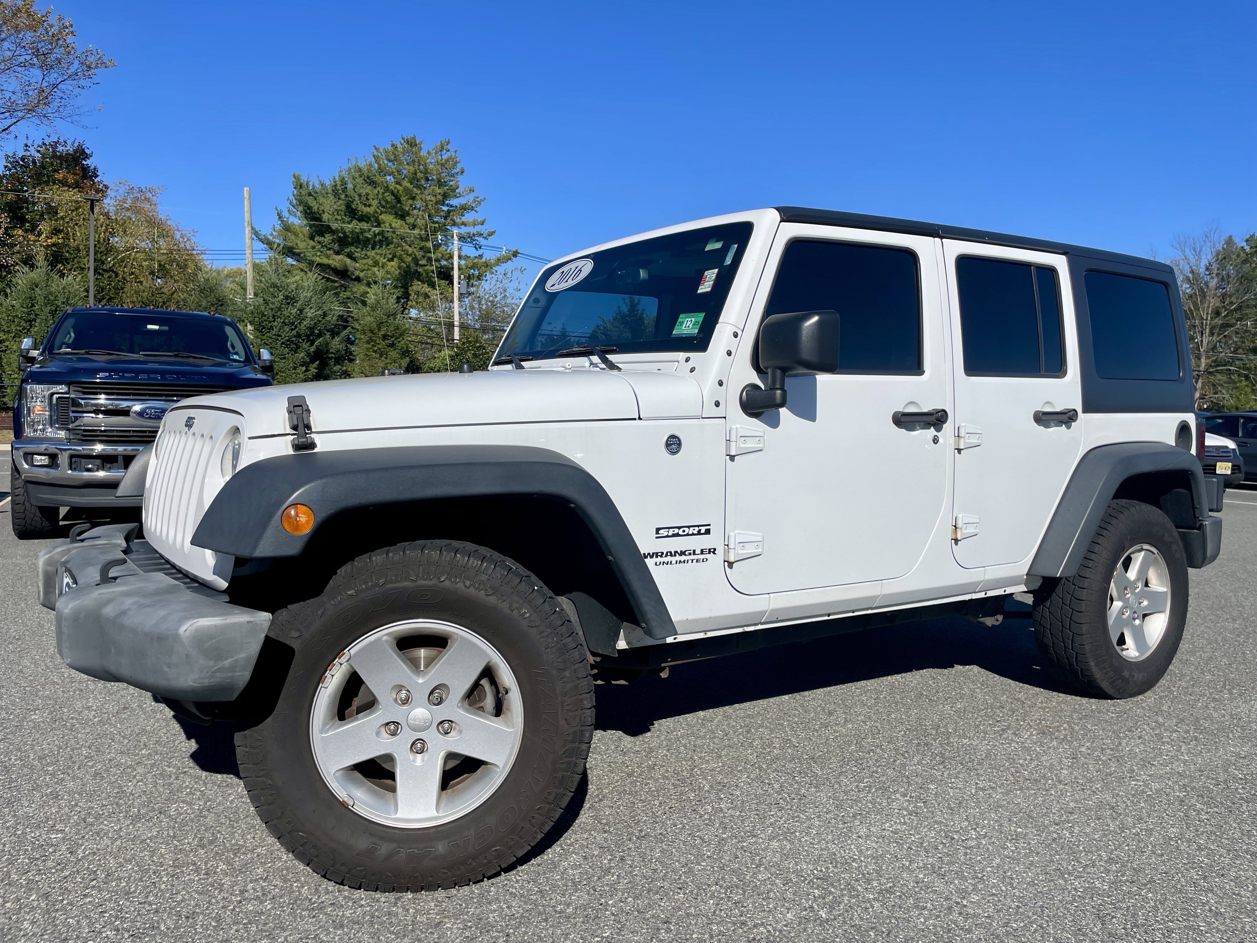 Used 2016 Jeep Wrangler Unlimited Sport w/ Quick Order Package 24S