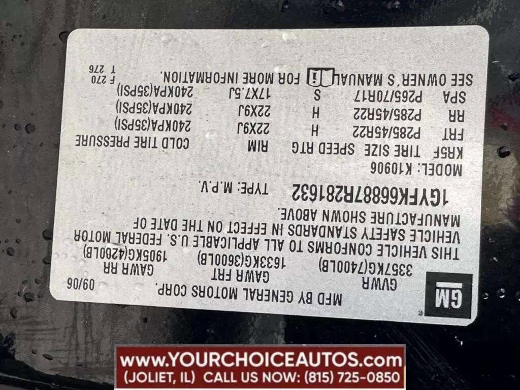 Used 2007 Cadillac Escalade ESV AWD w/ Information Package image 50