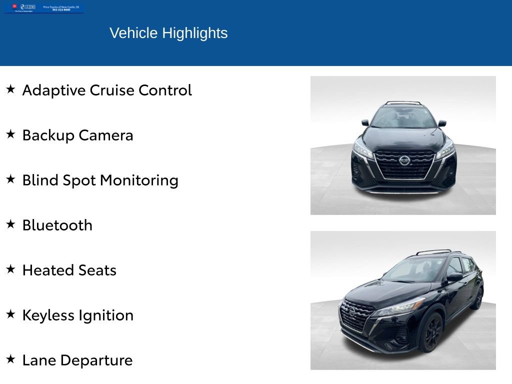 Used 2021 Nissan Kicks SR w/ SR Premium Package FWD image 2