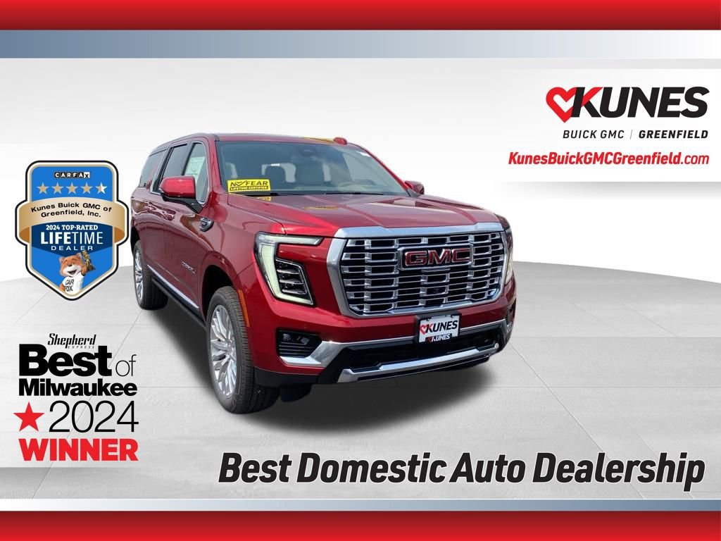 New 2025 GMC Yukon XL Denali w/ Sun & Power Step Package