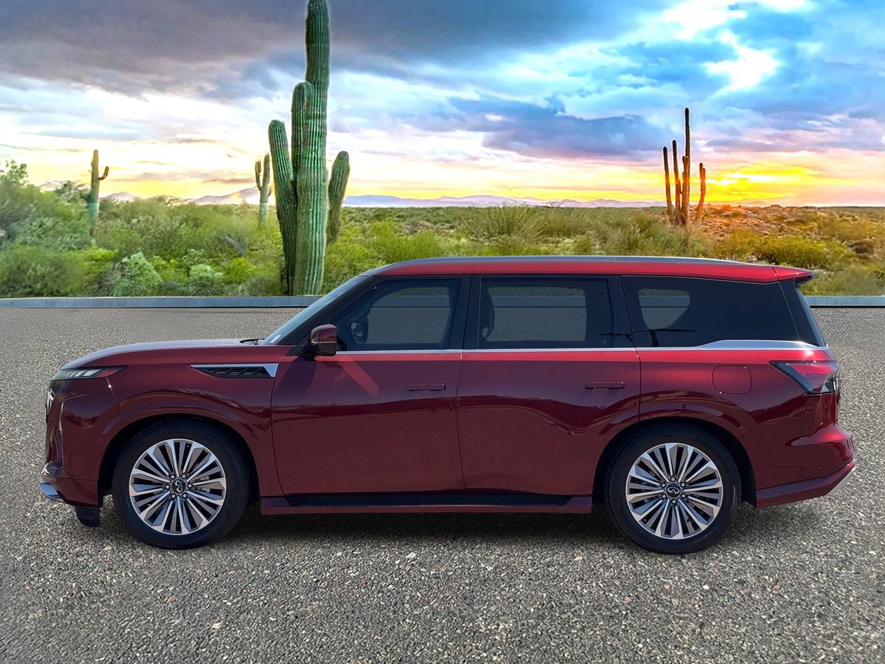 Certified 2025 INFINITI QX80 Luxe image 3