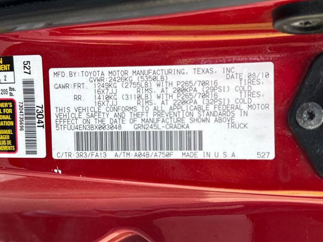 Used 2011 Toyota Tacoma 4x4 Access Cab V6 w/ TRD Off-Road Pkg image 19