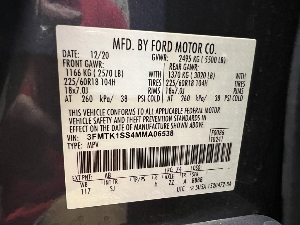 Used 2021 Ford Mustang Mach-E Select w/ Comfort/Technology Package image 24