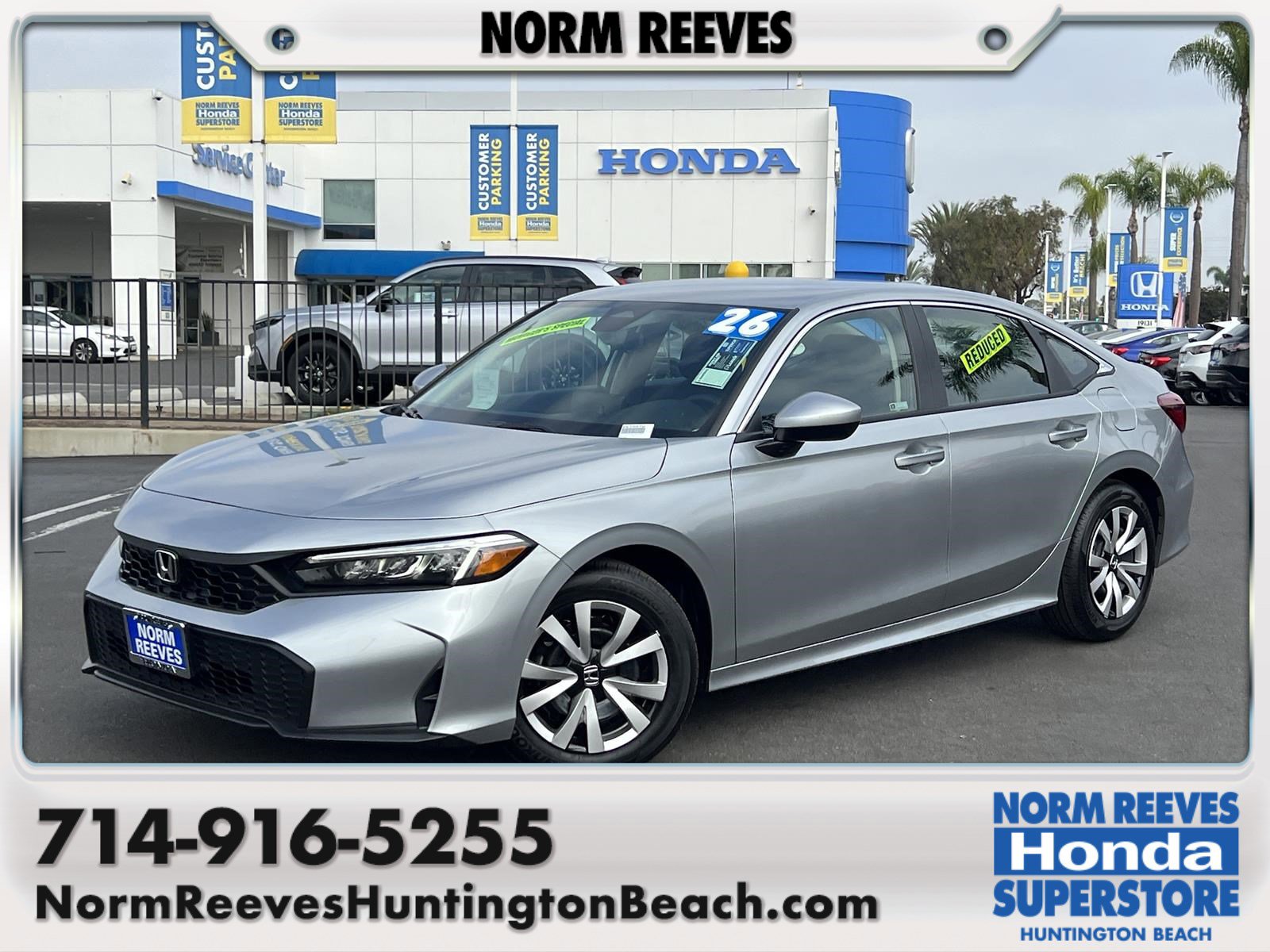 Used 2026 Honda Civic LX