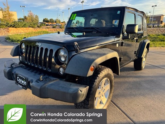 Used 2018 Jeep Wrangler Unlimited Sport S AWD/4WD image 4