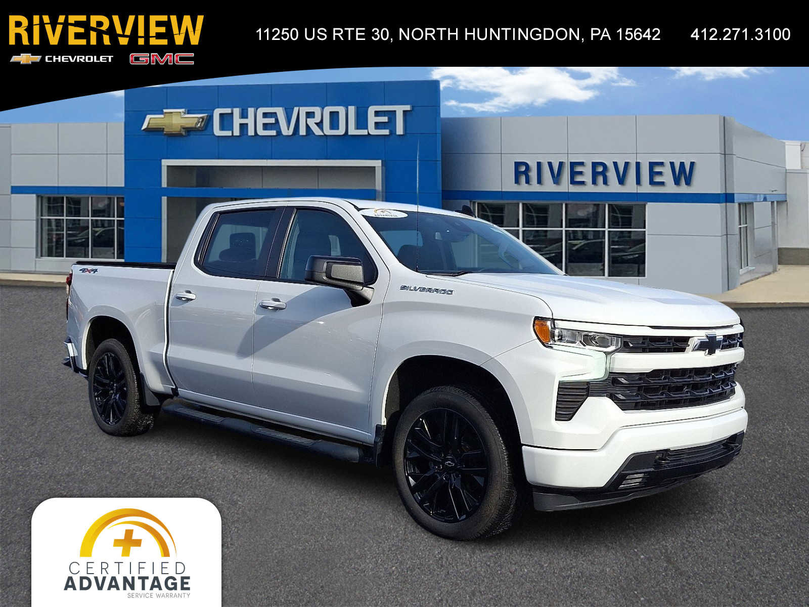 Certified 2023 Chevrolet Silverado 1500 RST w/ Protection Package