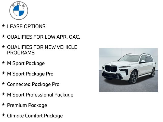 Used 2026 BMW X7 xDrive40i w/ M Sport Package AWD/4WD image 8