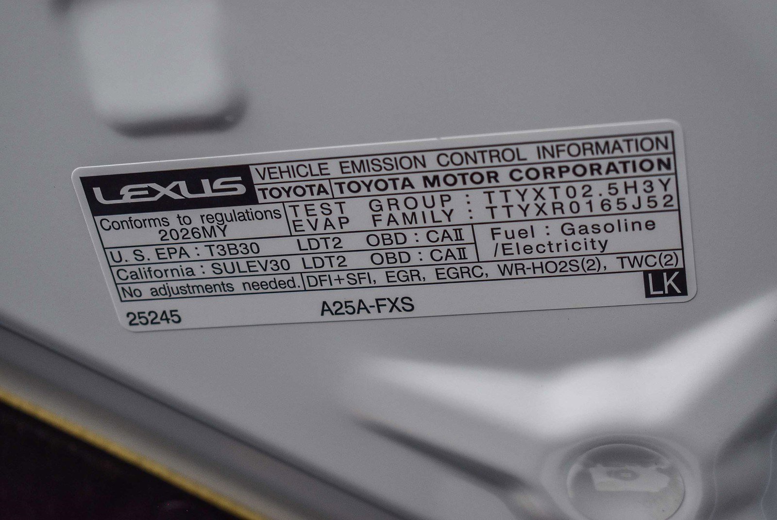 New 2026 Lexus RX 450h AWD image 27