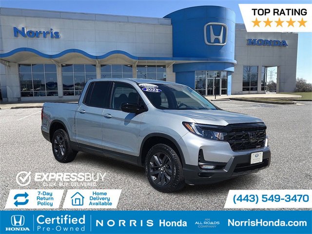 Certified 2025 Honda Ridgeline Sport image 1