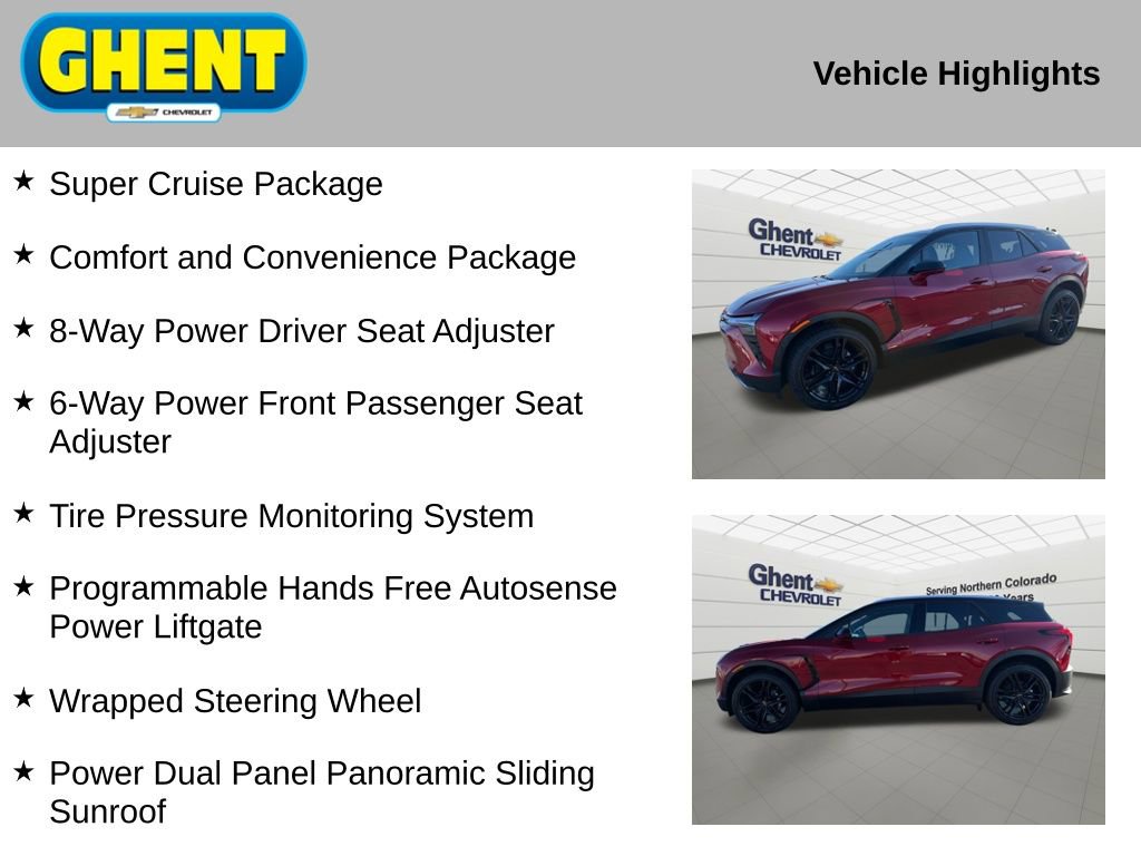 New 2026 Chevrolet Blazer EV LT w/ Super Cruise Package AWD/4WD image 2