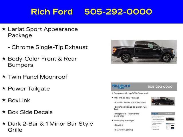 Certified 2023 Ford F150 Lariat w/ Max Trailer Tow Package AWD/4WD image 39