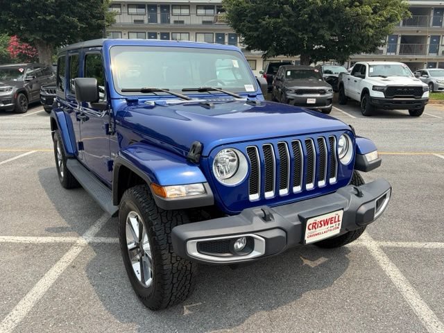 Used 2020 Jeep Wrangler Unlimited Sahara w/ Safety Group AWD/4WD image 2