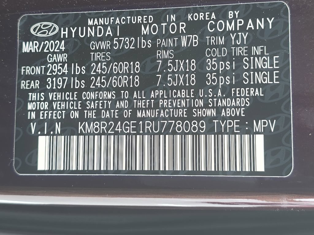 Used 2024 Hyundai Palisade SEL FWD image 32