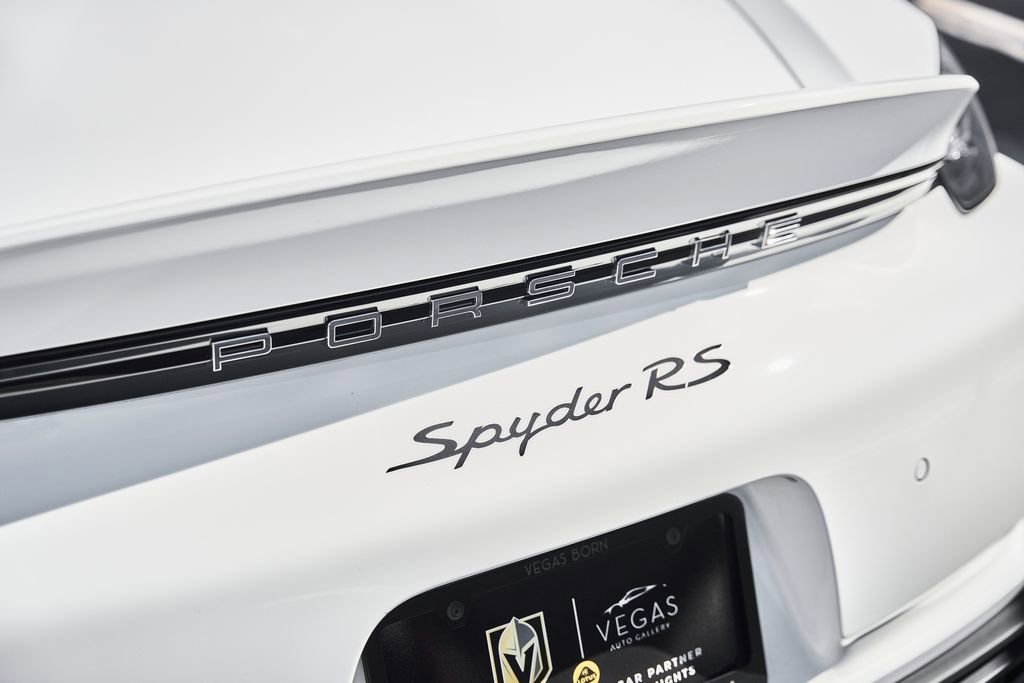 Used 2025 Porsche 718 Boxster Spyder RS RWD image 17