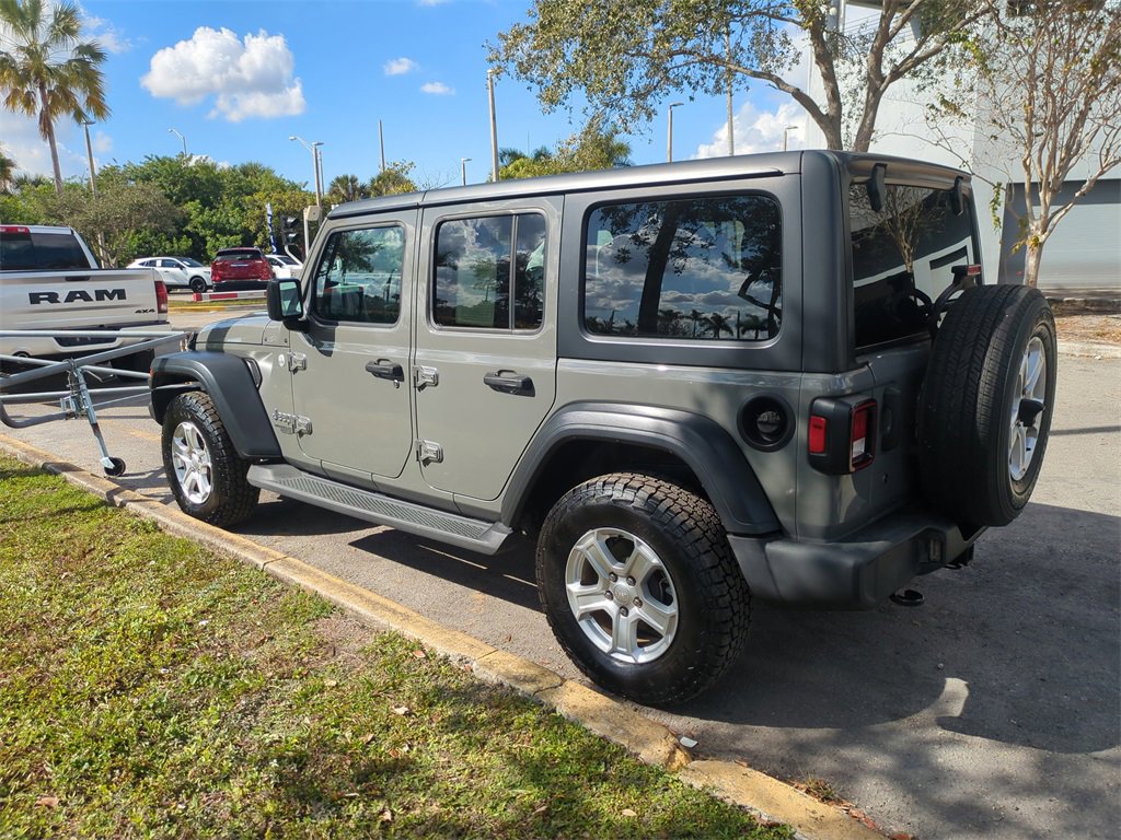 Certified 2018 Jeep Wrangler Unlimited Sport S image 7