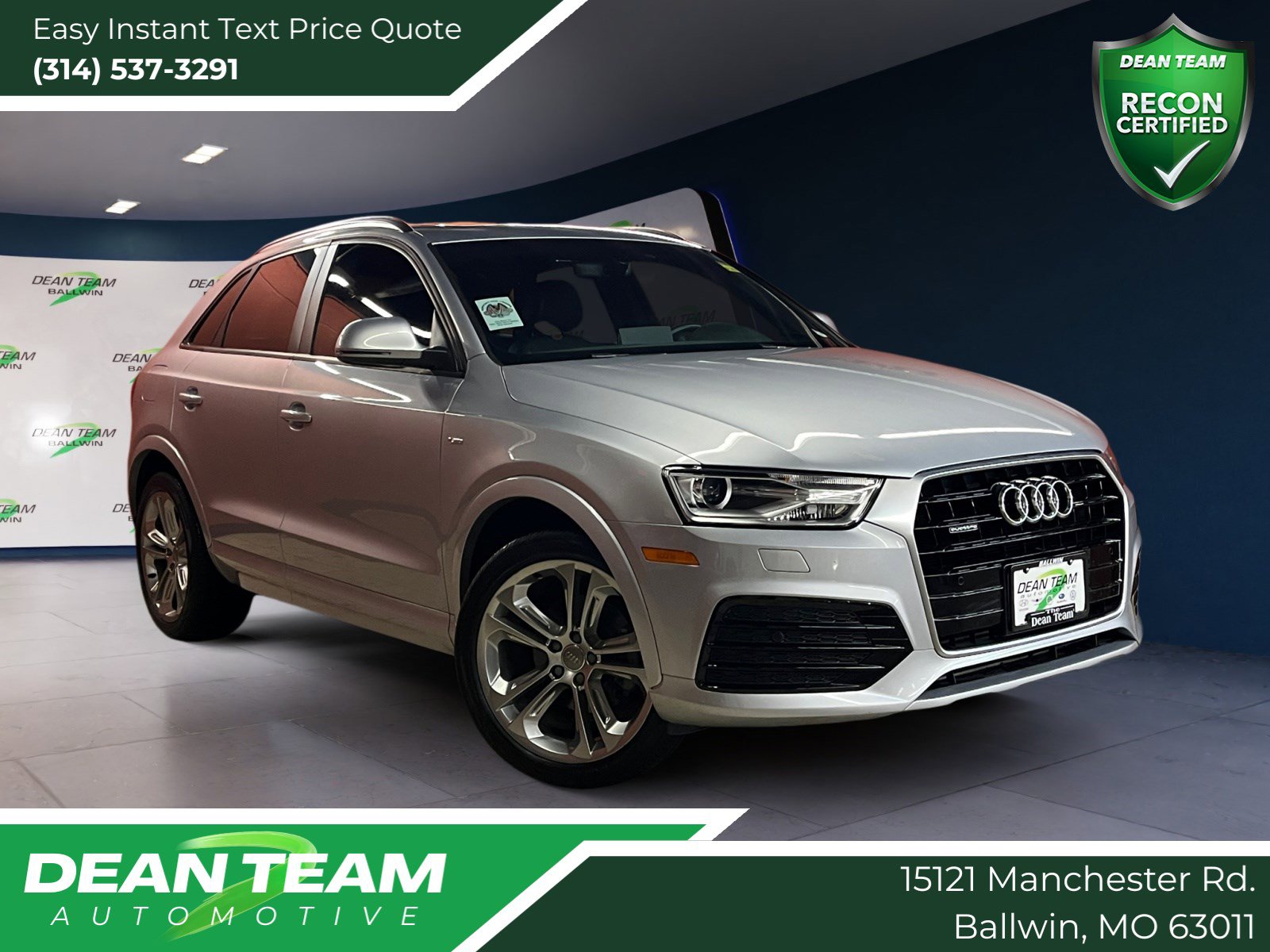Used 2018 Audi Q3 2.0T Premium w/ Convenience Package