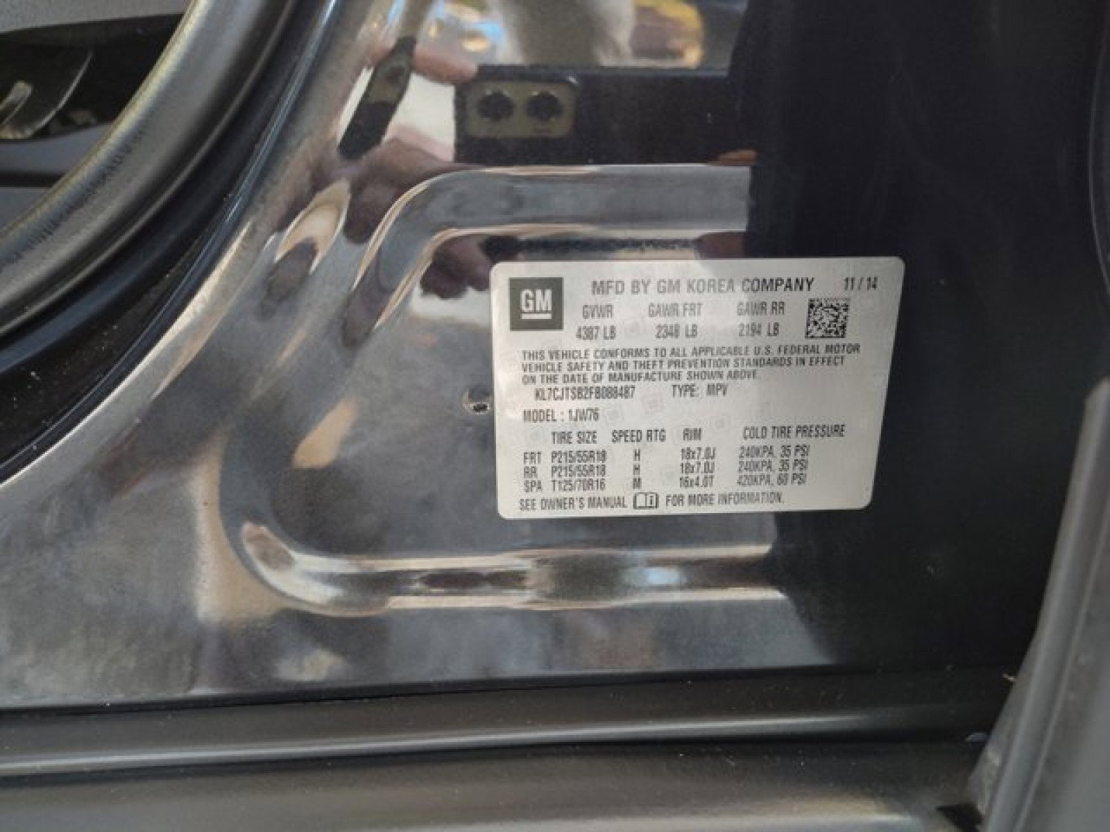 Used 2015 Chevrolet Trax LTZ AWD/4WD image 22