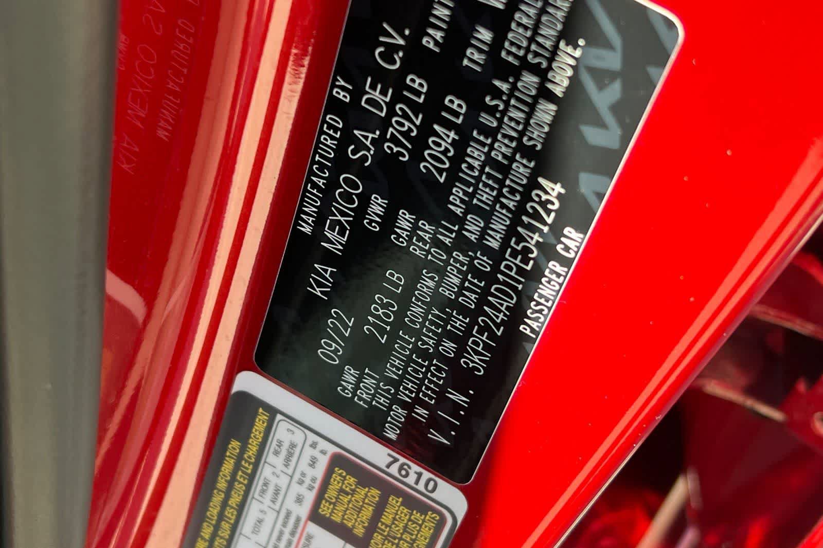 Used 2023 Kia Forte LXS FWD image 34