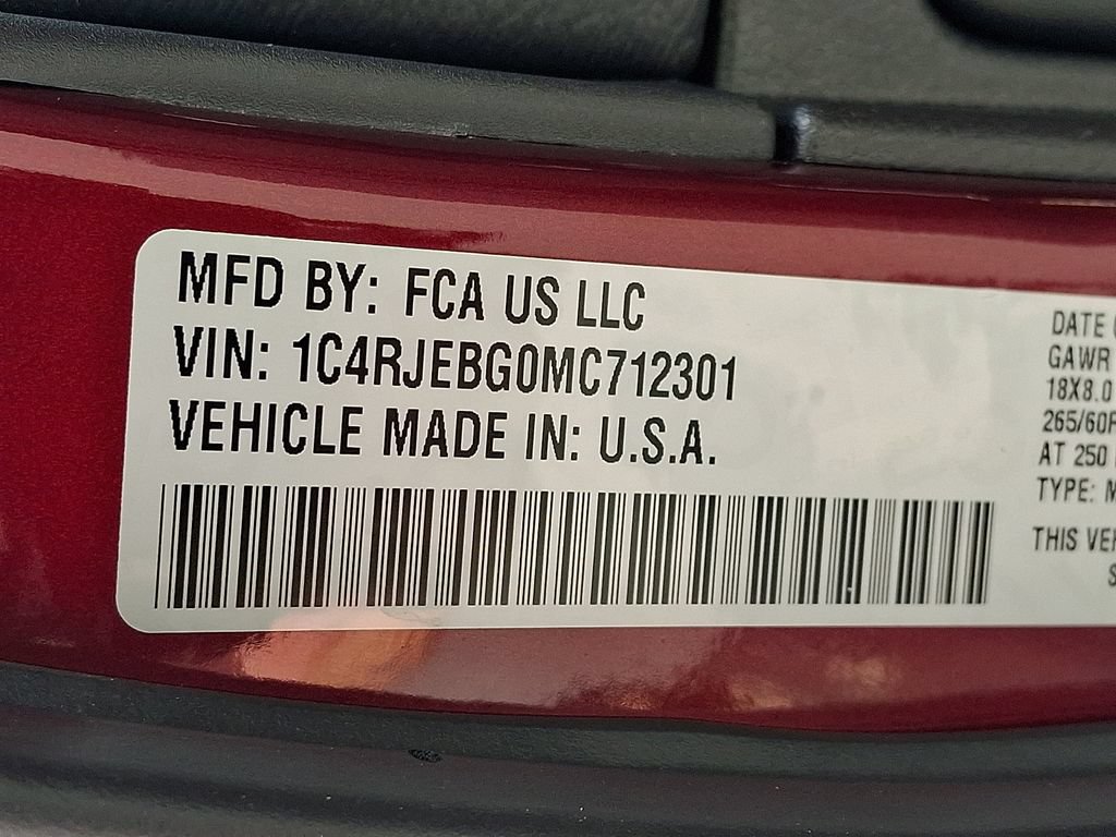 Used 2021 Jeep Grand Cherokee Limited RWD image 32