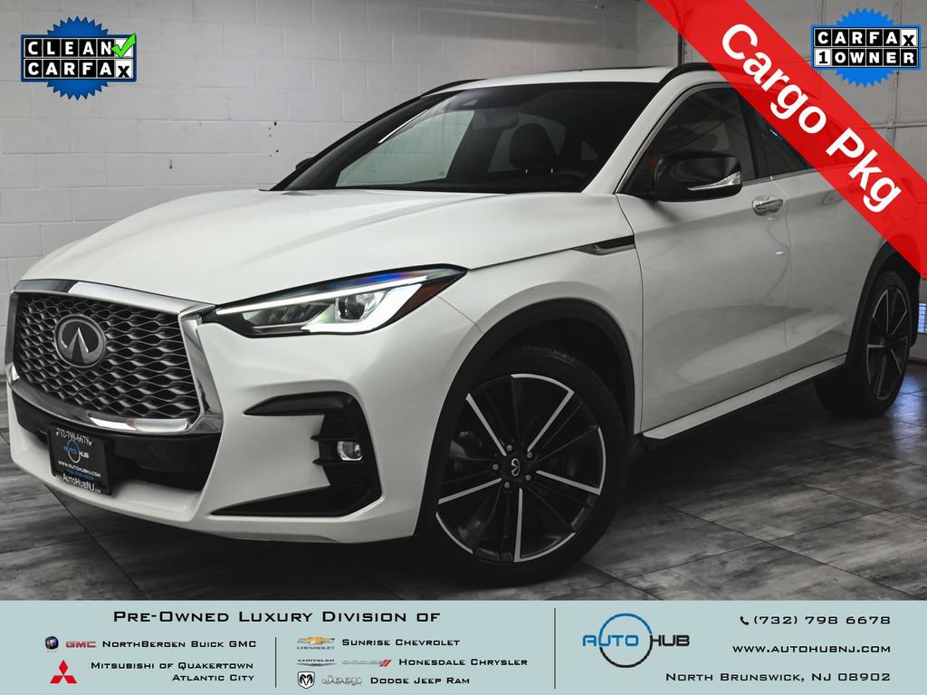 Used 2023 INFINITI QX55 Luxe w/ Cargo Package AWD/4WD image 1