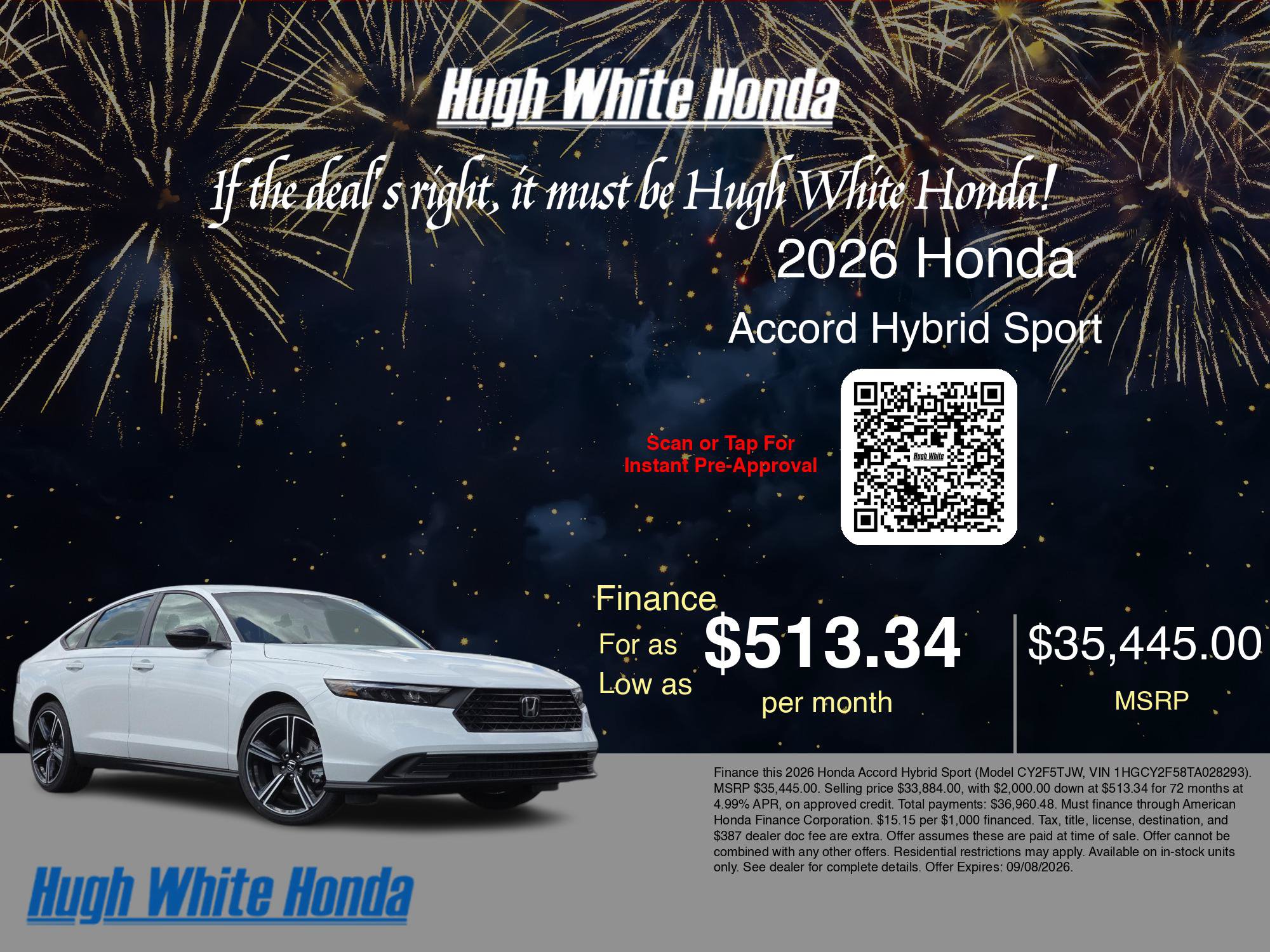 New 2026 Honda Accord Sport image 7