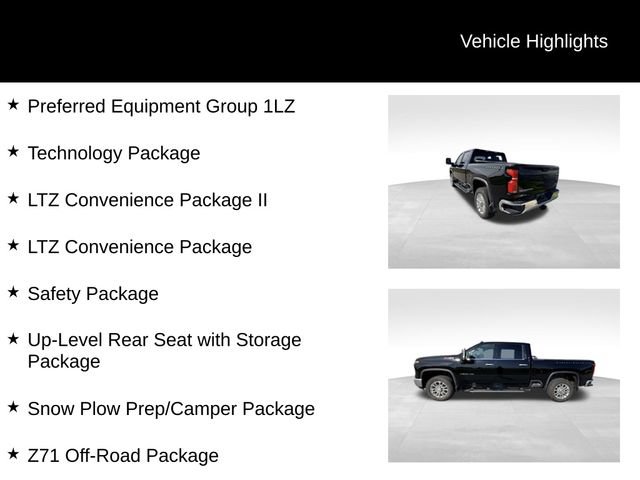 Certified 2025 Chevrolet Silverado 2500 LTZ w/ LTZ Convenience Package AWD/4WD image 13