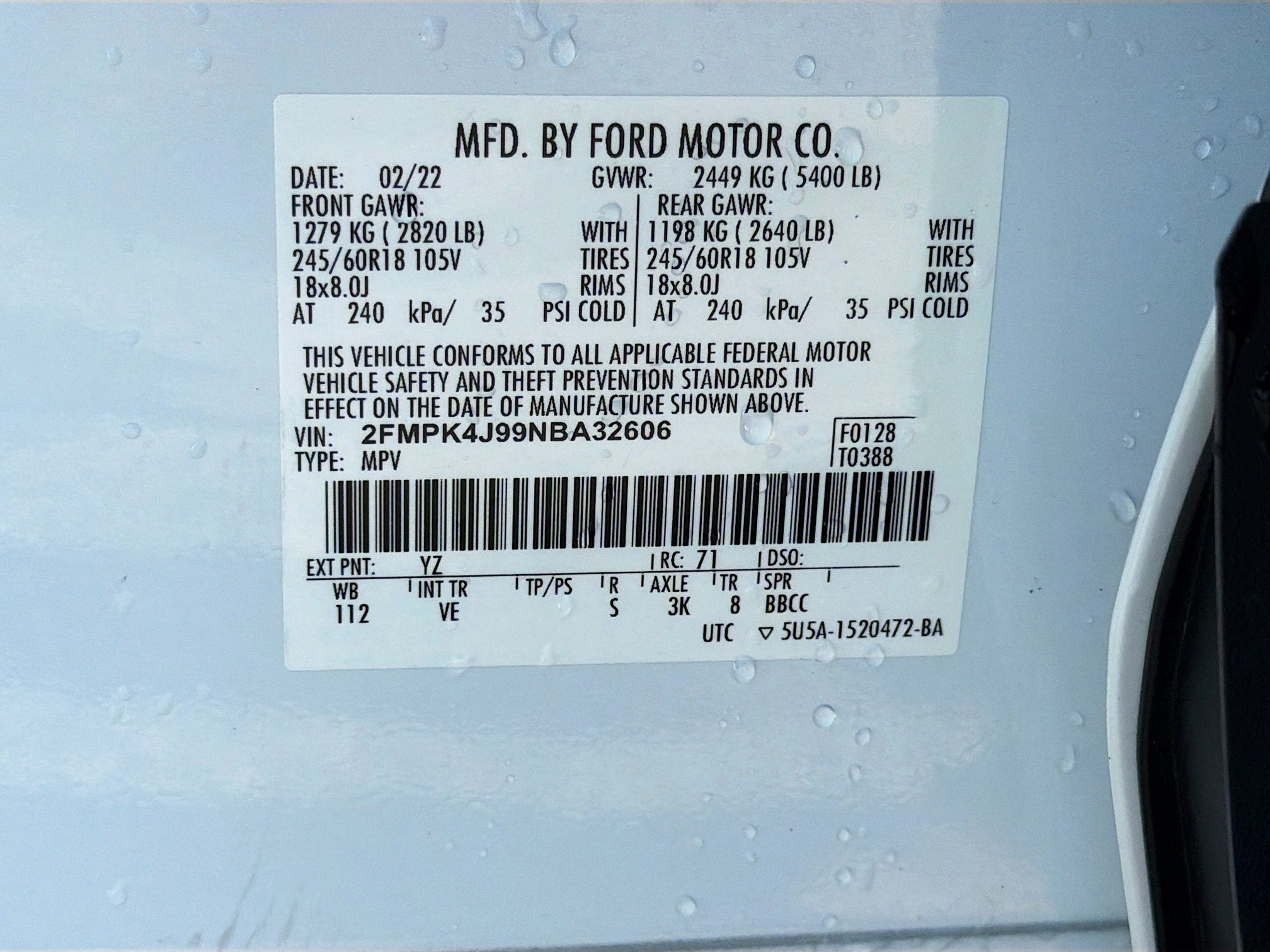 Used 2022 Ford Edge SEL AWD/4WD image 41