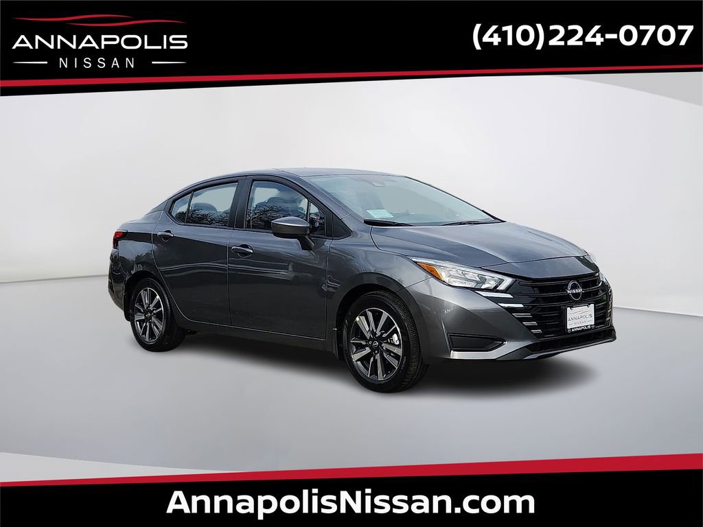 New 2025 Nissan Versa SV w/ Trunk Package FWD image 1