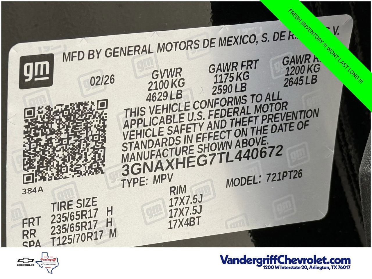 New 2026 Chevrolet Equinox LT FWD image 22