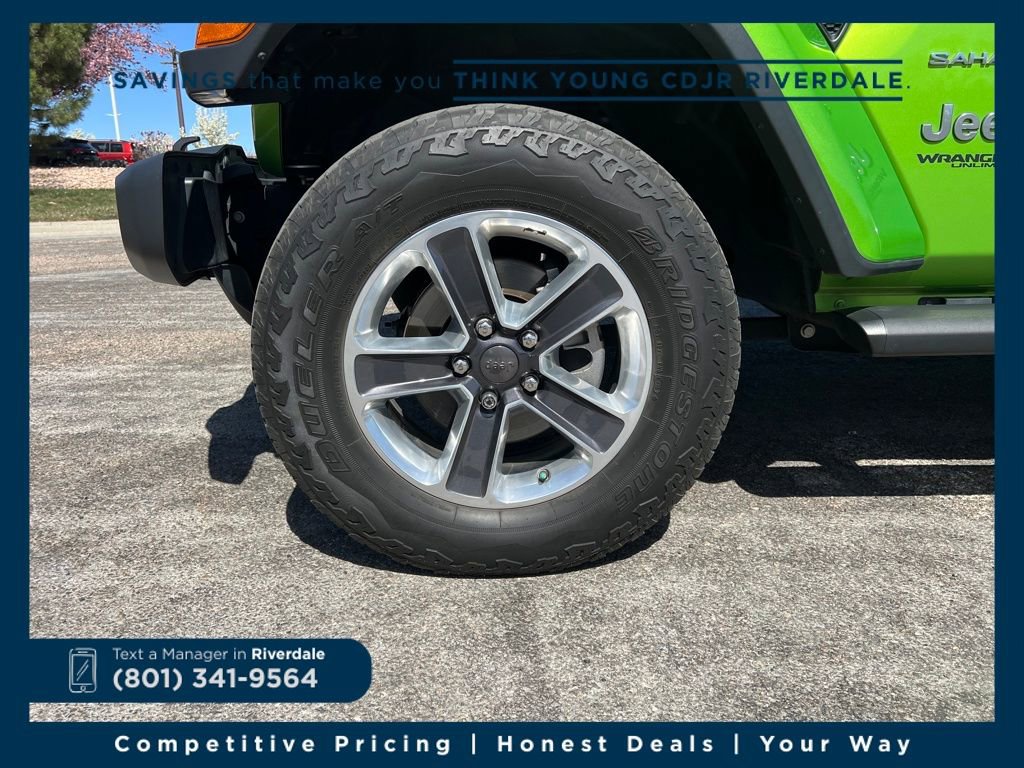 Used 2019 Jeep Wrangler Unlimited Sahara image 25