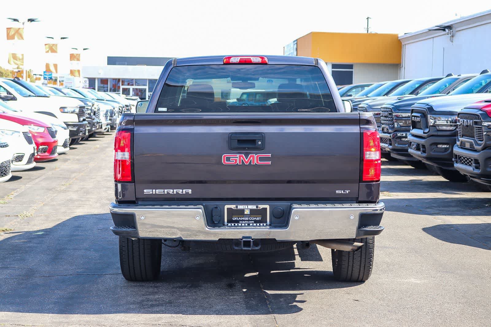 Used 2014 GMC Sierra 1500 SLT w/ SLT Crew Cab Value Package RWD image 5