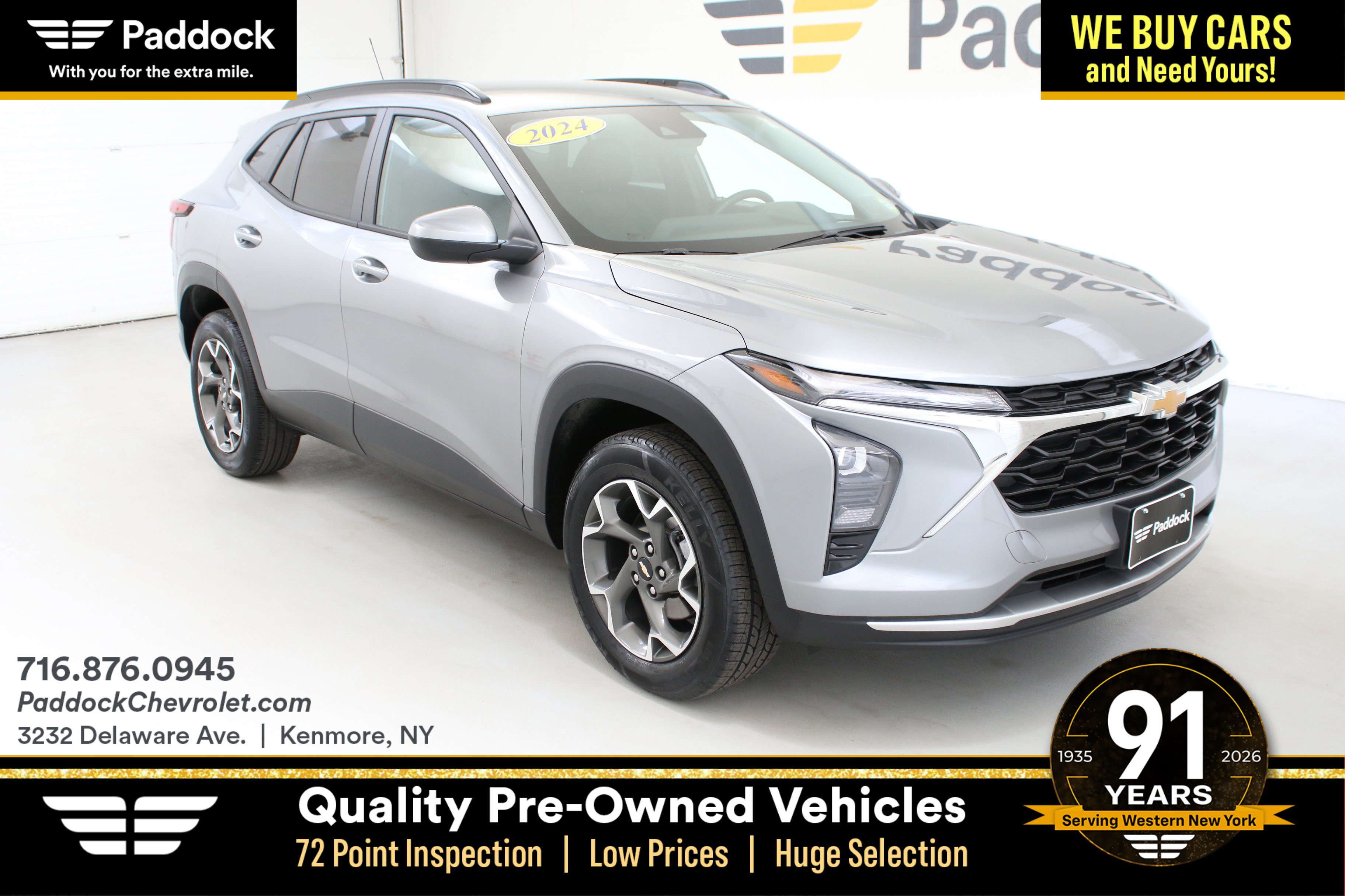 Used 2024 Chevrolet Trax LT w/ Driver Confidence Package FWD image 1