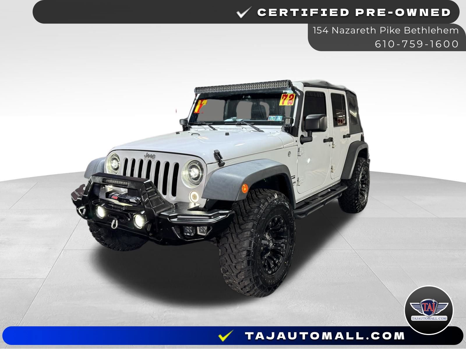 Used 2017 Jeep Wrangler Unlimited Sport w/ Quick Order Package 24S