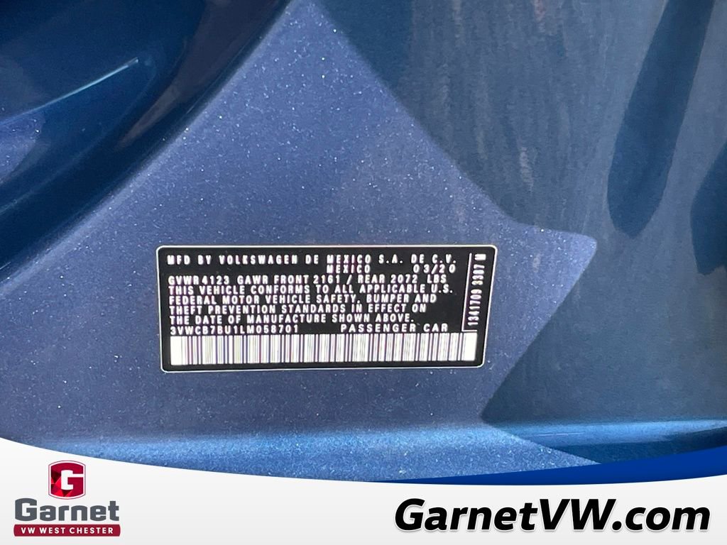 Used 2020 Volkswagen Jetta S w/ Driver Assistance Package image 21