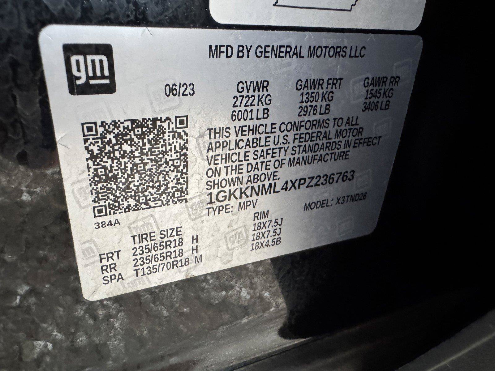 Used 2023 GMC Acadia SLT FWD image 53