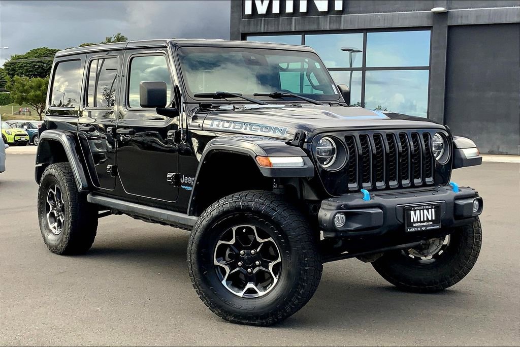 Used 2021 Jeep Wrangler Unlimited Rubicon 4xe w/ Dual Top Group image 33