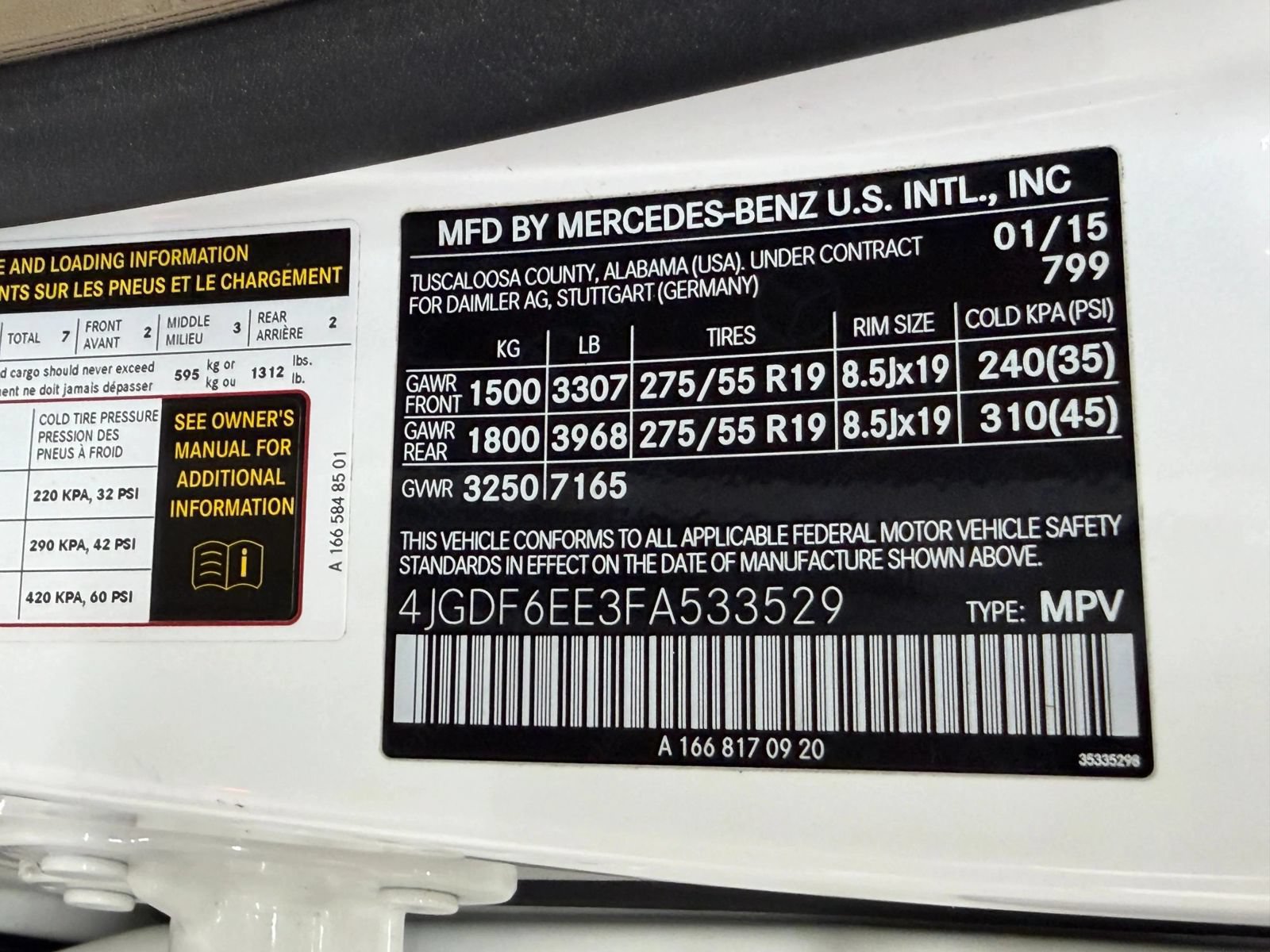 Used 2015 Mercedes-Benz GL 450 4MATIC w/ Lane Tracking Package image 36