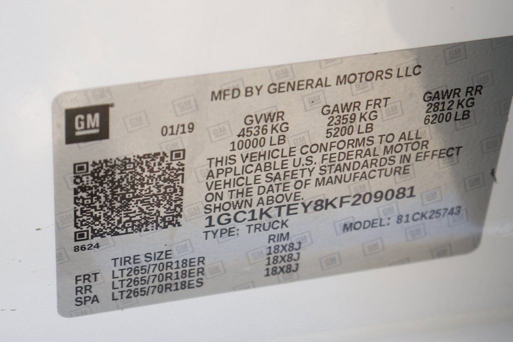 Used 2019 Chevrolet Silverado 2500 LTZ w/ Duramax Plus Package image 53