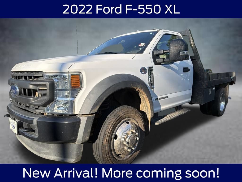 Used 2022 Ford F550 4x4 Regular Cab Super Duty w/ Power Equipment Group image 2