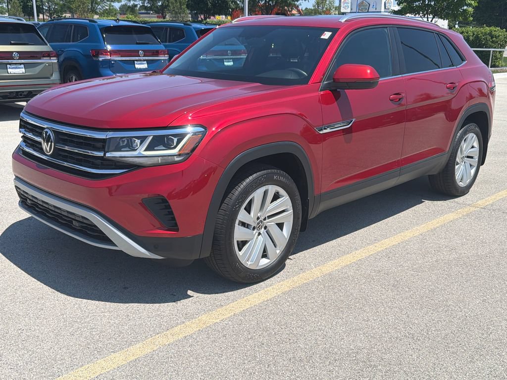 Certified 2023 Volkswagen Atlas Cross Sport SE w/ Panoramic Sunroof Package AWD/4WD video 3