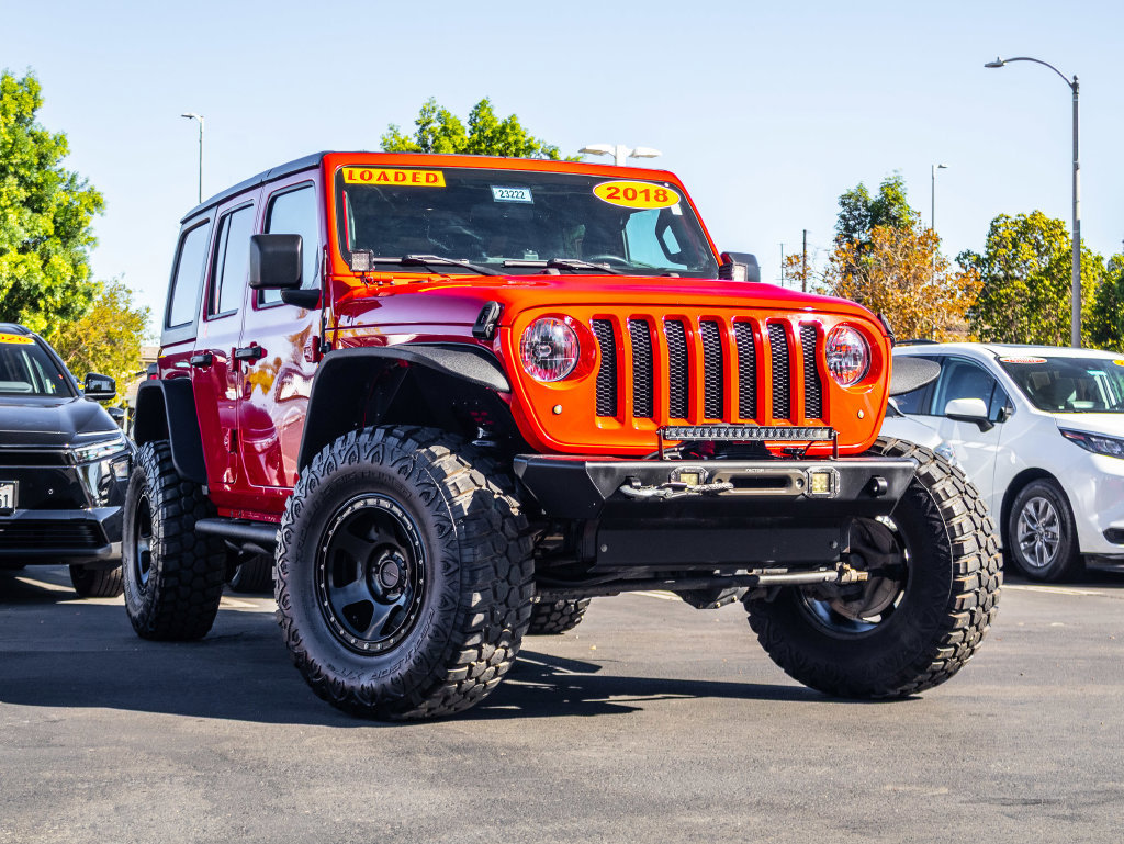 Used 2018 Jeep Wrangler Unlimited Sport S AWD/4WD image 2
