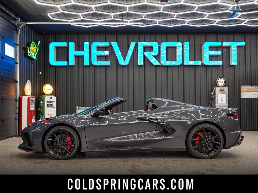 New 2027 Chevrolet Corvette Stingray Convertible w/ Stealth Interior Trim Package RWD image 2